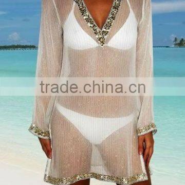 Spring beach coverup