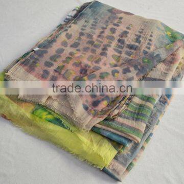 2017 Fashion Women New Coming Summer Spring Print Leopard Floral 100%viscose New Scarf Shawl photo-3