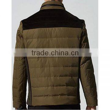 2015 Factory Price Men's Black Sheepskin Leather Jacket Down Jacket Spring Season photo-4