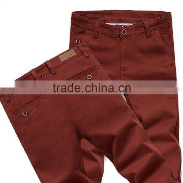 Wholesale Khaki/white/black/beige 100% Cotton Summer Pants for Men Long Pant Man Trousers photo-6