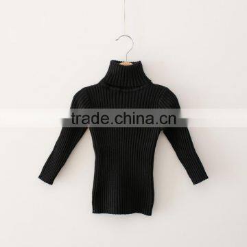 S15228A Korean Style Pullover Knitting Patterns Children Turtleneck Sweater photo-4
