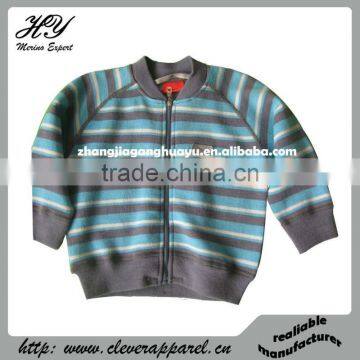 BW7 Long Sleeve Light Wool Merino Baby Sleep Shirt Underwear photo-2