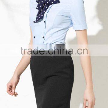 Custom Aviation/ Hotel/Bank/office Uniform Design for Women photo-2