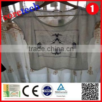 Nice cheap breathable 100% cotton custom t-shirt