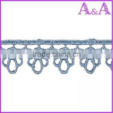 High Elastic Orange Chemical Lace Designs Customize For Cotton Sarees photo-5