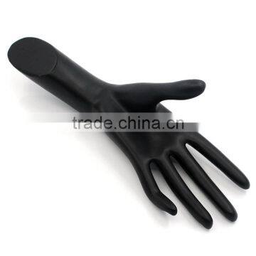Fashion Resin Ring Bracelets Hands Black Jewelry Display photo-2