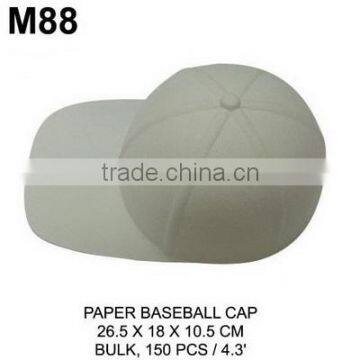 10 Pcs Papaer Craft DIY Cardboard Baseball Cap photo-4