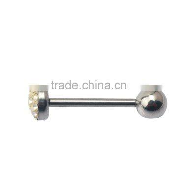 Custom Logo High Quality 316L Stainless Steel Fake Spikes Flesh Ear Plugs Piercing Jewelry