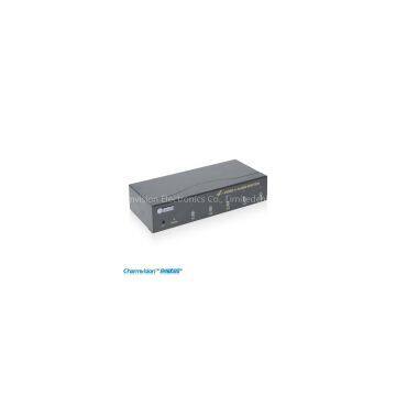 Charmvision SWVA41R, 4 ports VGA switcher with Audio input, desktp multi Audio Stereo switch, Audio VGA Synchronization switch