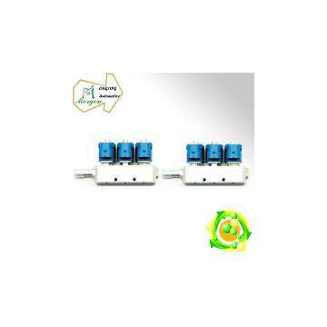 CNG LPG 6 cylinder injector injection rail