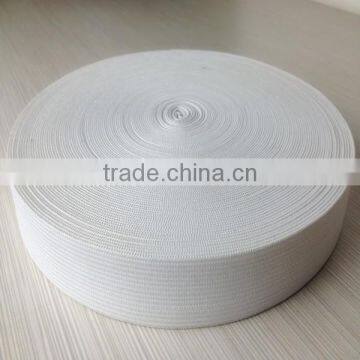 1 inch white color elastic bands