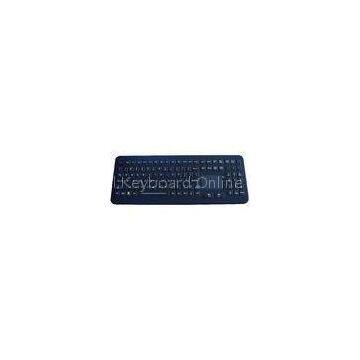 IP65 Dynamic Ruggedized Silicone Industrial Keyboard With Sealed Touchpad