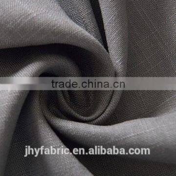 linen fabric wholesale solid woven shirting linen fabric