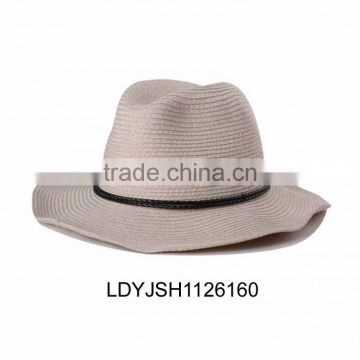 Beautiful summer ladies floppy straw hats with wide brim