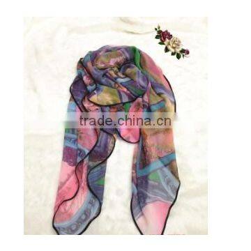PRINTED POLYESTER SCARF photo-4