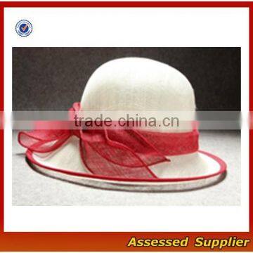 XJ01214/ Lady wide brim church hat/high quality fashion lady church hat