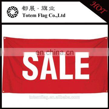 Outdoor or indoor banner for sale cleaning advertising