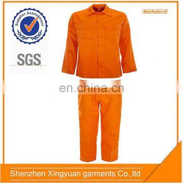 Cotton Flame retardant engineering uniform workwear /fire protection suit