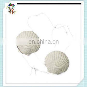 Beach Hula Party Little Mermaid Hawaiian Sea Shell Fancy Dress Bra HPC-0963 photo-2