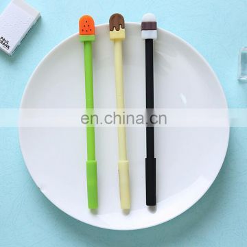 high-quality ice sucker character rubber ball pen