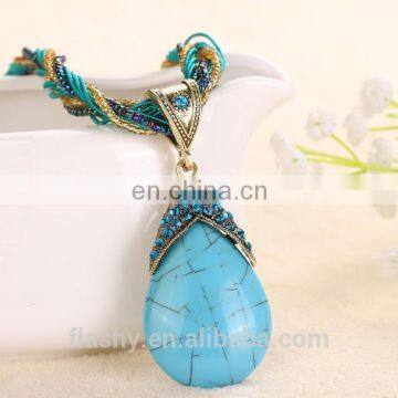 New Fashion Women Jewelry Bohemian Sautoir Chain Necklace Choker Pendant photo-5