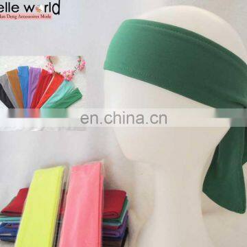 green color unisex cotton spandex headband