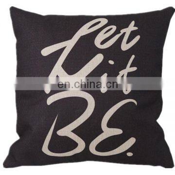 Custom design digital printing cushion cover 50x50cm Fashion decorative throw pillow case cover