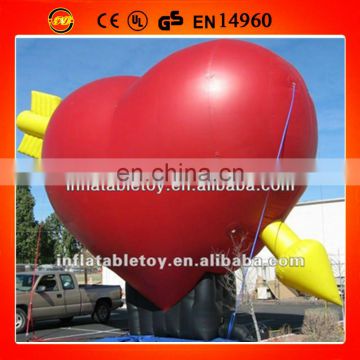 inflatable love heart balloon/red balloon/new design balloon