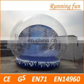 2016 inflatable snow globe, giant latest giant snow globe