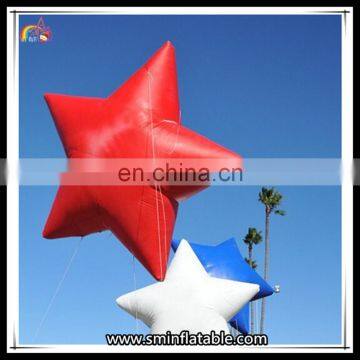 Best Advertising Outdoor Promotional Eastern Star Inflatable Pentagram Star Balloon On Sale