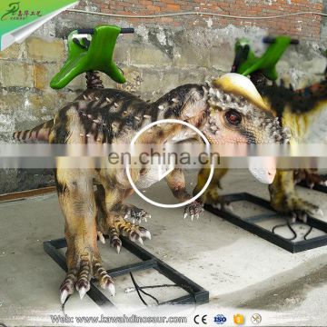 KAWAH Realistic Fairground Animatronic Dinosaur Rides for sale