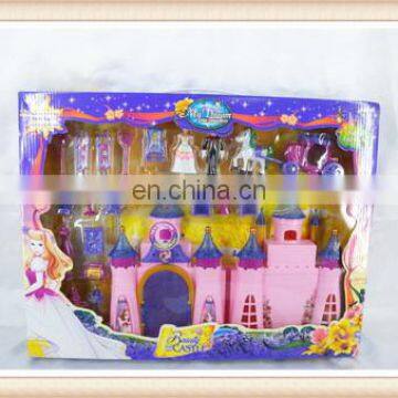 christmas toy kid music big plastic castle toy