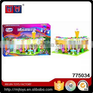 Hot selling City Modern 251pcs Plastic Construction Toy Building Blocks Play Set for kids