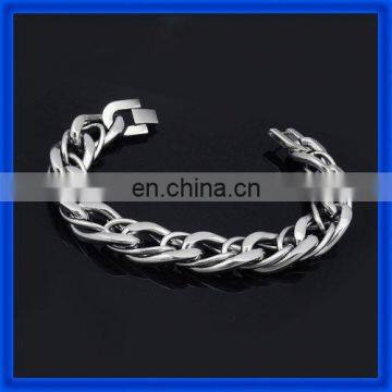 china factory cheap stainless steel bike chain bracelet	TPBCB036