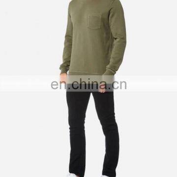 Mens velour sweatshirt customized