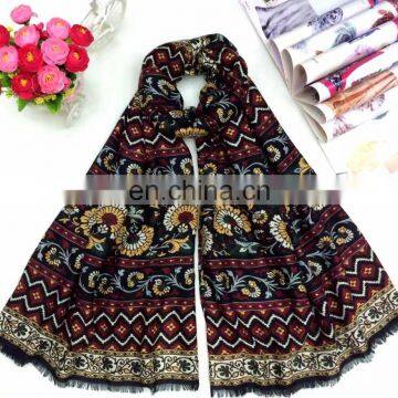 new muslim printing soft custom classic hijab scarves