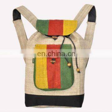 Rasta Hemp Backpack