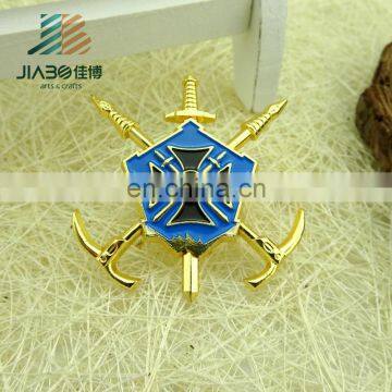 Custom Made Lapel Pin Badge Suit Pin Badge Back With Butterfly photo-2