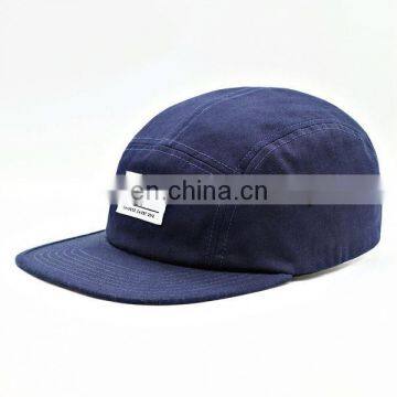 Custom Flat Brim Unstructured 6 Panel Strapback Hat photo-3