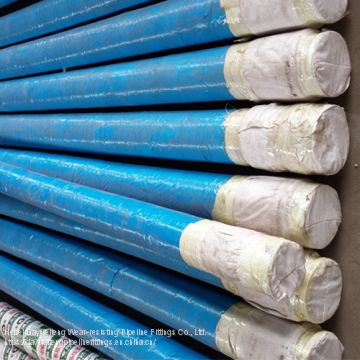 DN125 3000mm Concrete Pump Rubber Hose(wire braid hose/ Fabric Braid Hose )