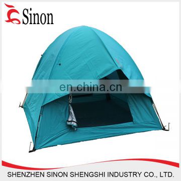 silver coating UV protection large luxury family camping tent sale for 4