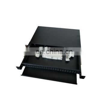 12 core fixed type fiber optic terminal box/patch panel With accessories