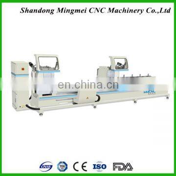 Alibaba Gold Supplier! Double head cutting saw cnc/aluminium cut off saw/shandong mingmei cnc machine