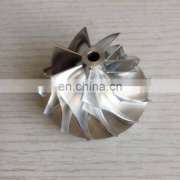 RHF5V 39.98/56.00mm 7+7 Blades High Performance Turbo Billet/milling/aluminum 2618 Compressor Wheel for VB13