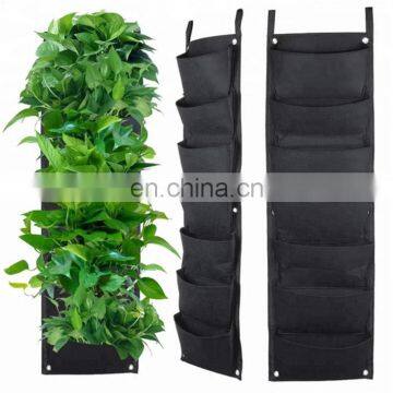 Hanging Planter Vertical Felt Garden Plant Grow Bags for Indoor Outdoor made in China