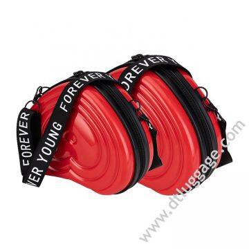 Heart-Shaped Hard Shell Beauty Case for Cosmetic Make up photo-2