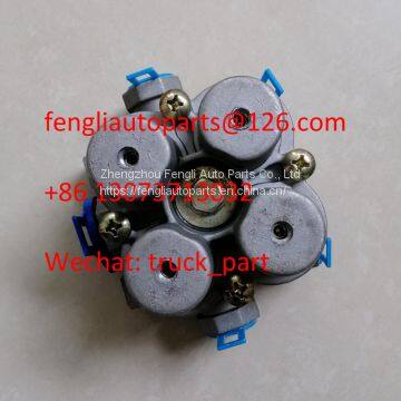 Shaanxi Heavy Truck Brake Parts Four Way Protection Valve AZ9100360067