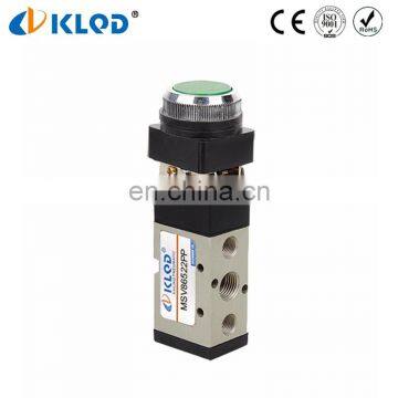 MSV86522PP Pneumatic Push Button Valve