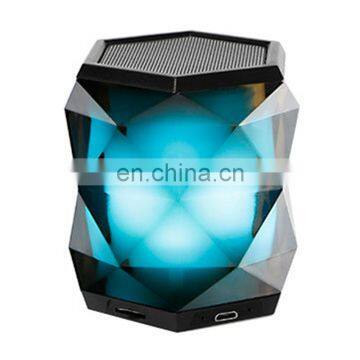 Bluetooth speaker mini  with usb port 2019 Promotional Crystal Diamond