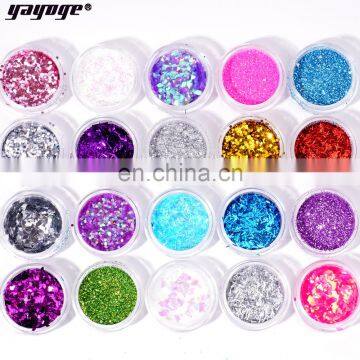 sequins crystals mixed nail beauty decorative nail supplies wholesale DIY 3d nail art decoration